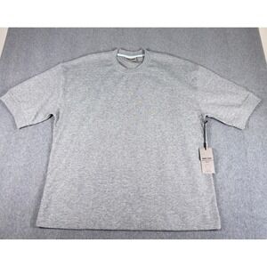 NEW Amongst Others Shirt Boxy Fit Shirt Mens Heavy Weight Monument Gray XL